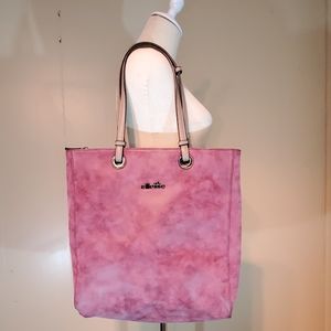 Ellesse Plum & Gray Shoulder Tote